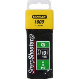 Stanley nieten Type G 12mm (1000 Stuks)