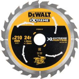 DeWALT Cirkelzaagblad 210x30mm 24T