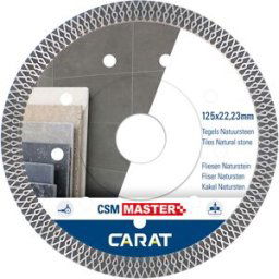 Carat dia.zaag tegels/nat.steen csm master Ø115x22,23 mm *