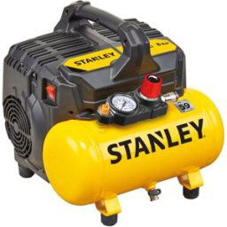 Stanley DST100/8/6SI Silent compressor olievrij 6L