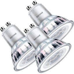 Philips LED spot GU10 4.6W 2700K Warmwit (3 Stuks)