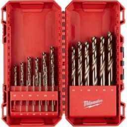 Milwaukee metaalboren set HSS-GC RED Cobalt 19-delig