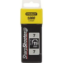 Stanley krammen Type 7 11mm (1000 Stuks)