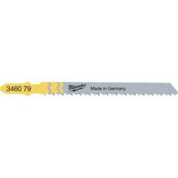 Milwaukee decoupeerzaagblad hout T101BR neerwaartse tand 75x2,5mm (5 Stuks)