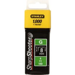 Stanley nieten Type G 8mm (1000 Stuks)