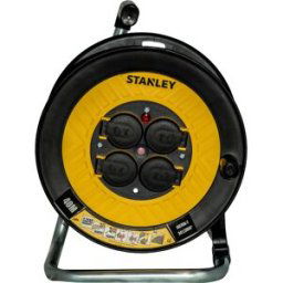 Stanley kabelhaspel H07RN-F 3x1.5mm² 40m
