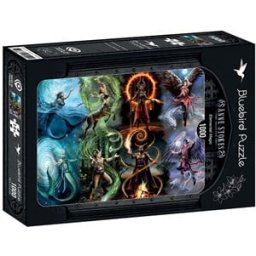 Anne Stokes - Elemental Magic Puzzel (1000 stukjes)