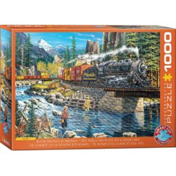 De Stilte op de Rivier is Verbroken Puzzel (1000 stukjes)