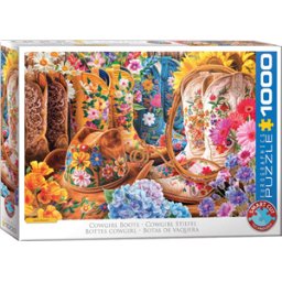 Cowgirllaarzen van Lars Stewart Puzzel (1000 stukjes)