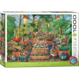 Glazen Tuin Serre Puzzel (1000 stukjes)
