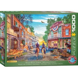 Stad van het Wilde Westen Puzzel (1000 stukjes)