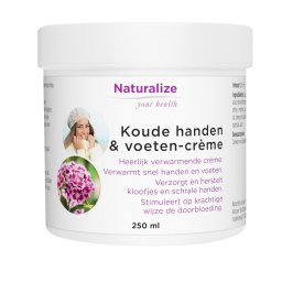 Naturalize Koude handen & voeten-crème