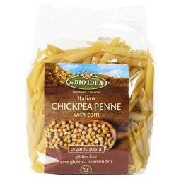 La Bio Idea Kikkererwten Penne met Maïs