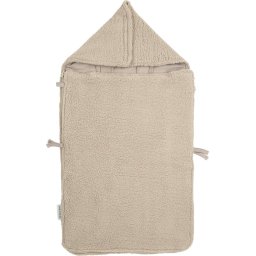 Meyco Baby Teddy voetenzak - sand - 40x82cm