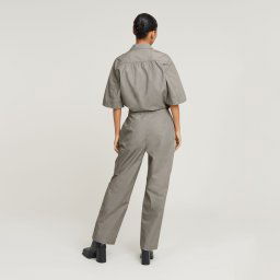 Army Jumpsuit - Beige - Dames