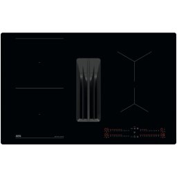 AEG TH84CB03CB Inductie kookplaat met afzuiging Zwart