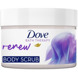 Dove Bath Therapy Renew Bodyscrub Wild Violet & Pink Hibiscus