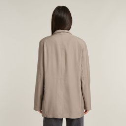 Boyfriend Blazer - Beige - Dames