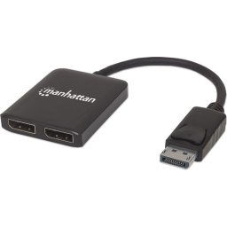 Manhattan 207768 DisplayPort-splitter 2 poorten 3810 x 2160 Pixel