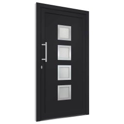 vidaXL Voordeur 98x190 cm antraciet