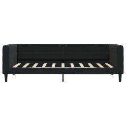 vidaXL Slaapbank 90x190 cm fluweel zwart