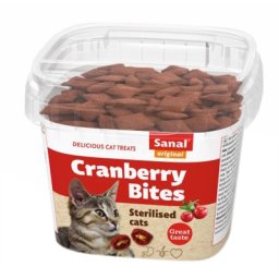 SANAL CAT CRANBERRY & CHICKENBITES CUP 75 GR