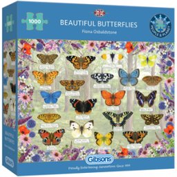 Beautiful Butterflies Puzzel (1000 stukjes)