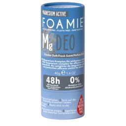 Foamie Magnesium Active Plastic Free Deo Fresh Scent 48H