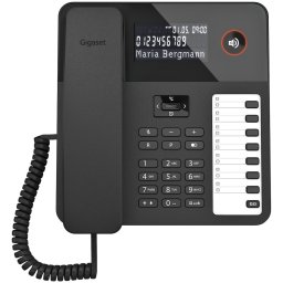 Gigaset Desk 600 Huistelefoon Zwart