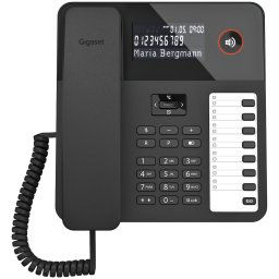 Gigaset DESK600 Huistelefoon Zwart