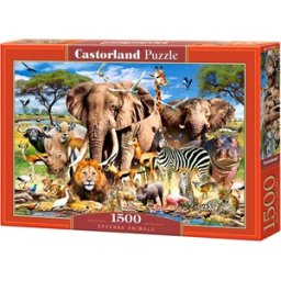 Savanna Animals Puzzel (1500 stukjes)