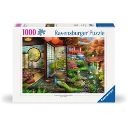 Theehuis in Japanse Tuin Puzzel (1000 stukjes)