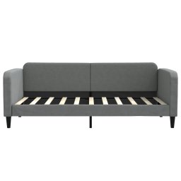 vidaXL Slaapbank 90x190 cm stof donkergrijs