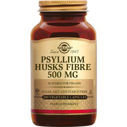 Solgar Psyllium Husks Fibre (Vlozaad vezels) 500 mg Capsules