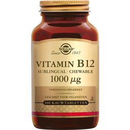 Solgar Vitamin B-12 1000 mcg Zuigtabletten