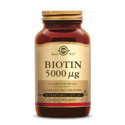 Solgar Biotine 5000 mcg Capsules