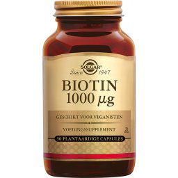 Solgar Biotine 1000 mcg Capsules