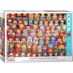 Russian Matryoshkas Dolls Puzzel (1000 stukjes)