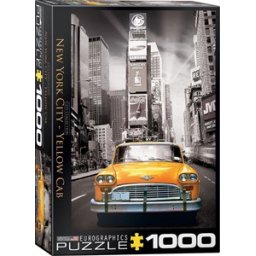 New York City - Yellow Cab Puzzel (1000 stukjes)