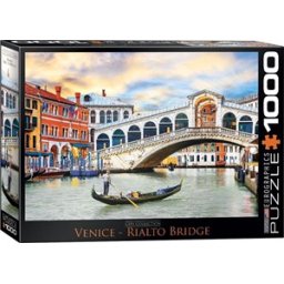 Venice Rialto Bridge Puzzel (1000 stukjes)