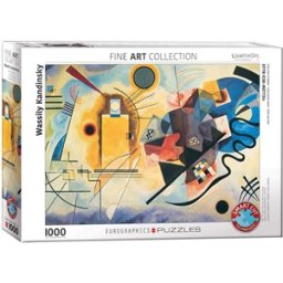 Yellow Red Blue - Wassily Kandinsky Puzzel (1000 stukjes)