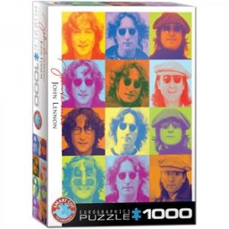 John Lennon Color Portraits Puzzel (1000 stukjes)