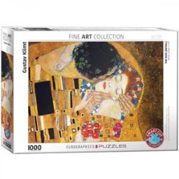 The Kiss (Detail) - Gustav Klimt Puzzel (1000 stukjes)