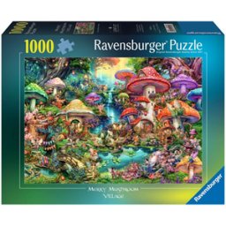 Merry Mushroom Village Puzzel (1000 stukjes)