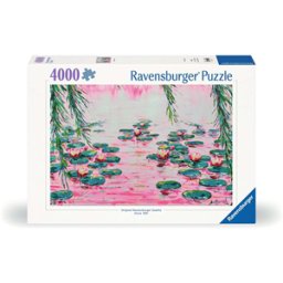 Pink Water Lilies Puzzel (4000 stukjes)