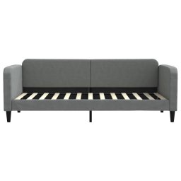 vidaXL Slaapbank 80x200 cm stof donkergrijs