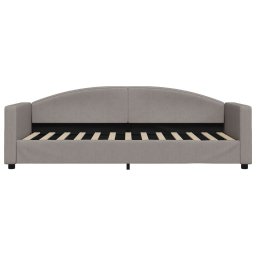 vidaXL Slaapbank 80x200 cm stof taupe