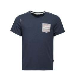 CHILLAZ Pocket Ornament dark blue - T-shirt M
