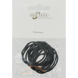 Damselle Elastiek Zwart Klein