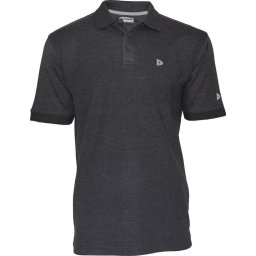 Donnay maat S - Polo (Noah) - Sportpolo - Heren - Charcoal (037)
